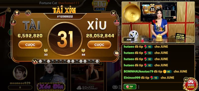 Live Casino Hit Club: Sảnh game cược xanh chín nhất 2025 3 Hình ảnh và âm thanh luôn đảm bảo độ sắc nét, sống động