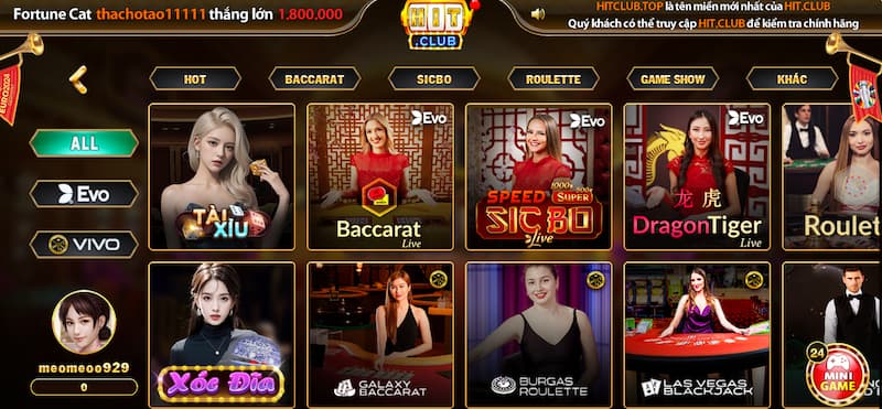 Live Casino Hit Club: Sảnh game cược xanh chín nhất 2025 6 Các bước tham gia sảnh Live Casino Hit Club